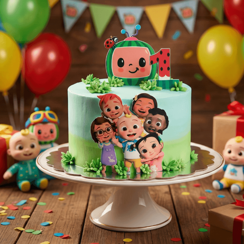 cocomelon 001 cake new