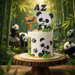 cute panda cake new