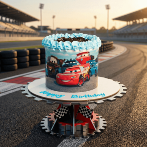 Mcqueen fondant cake new