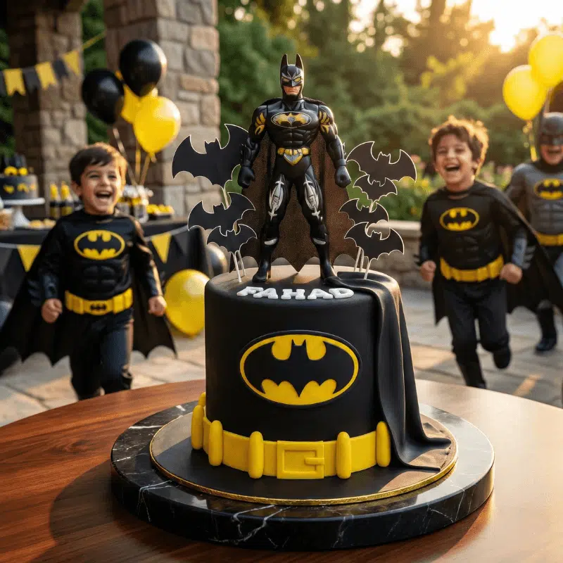 batman fondant cake new
