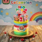 cocomelon JJ and friend cake new