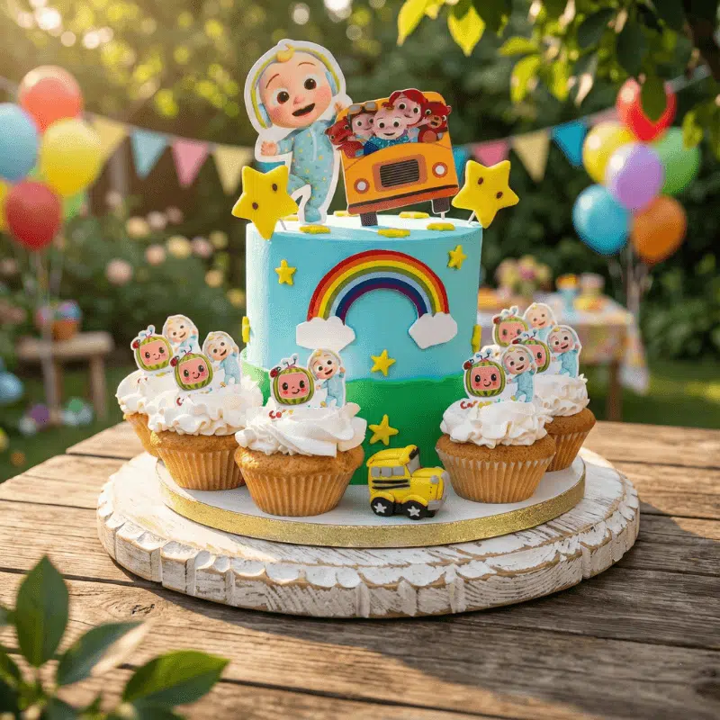 cocomelon o6 cake new cocomelon o6 cake new