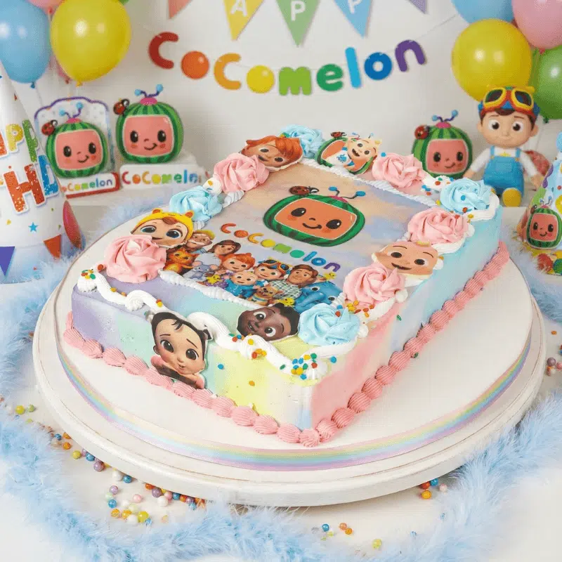 cocomelon rectangle cake new cocomelon rectangle cake new