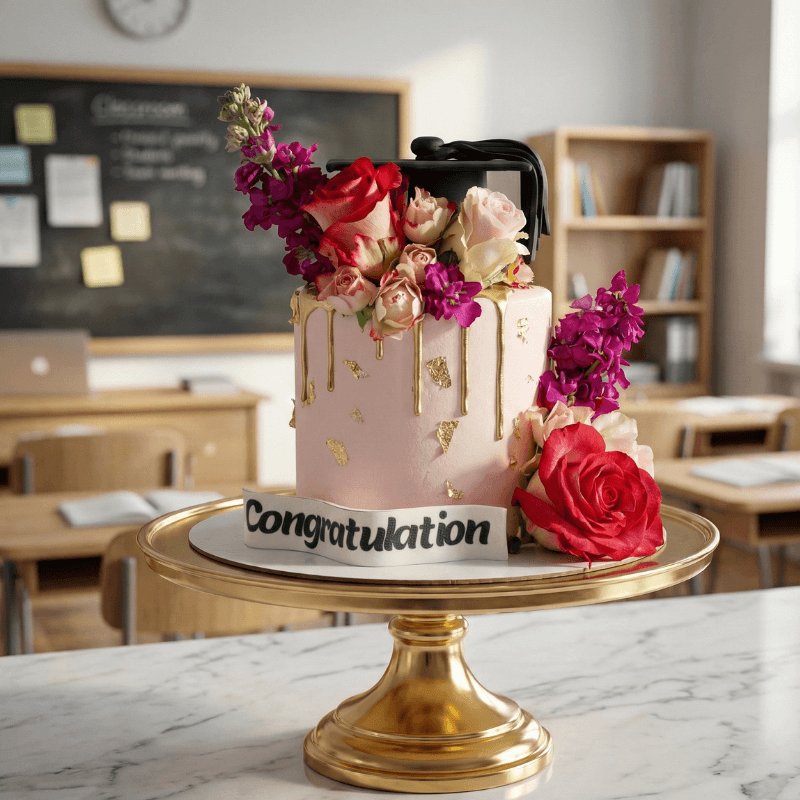 graduation flower cake new graduation flower cake new