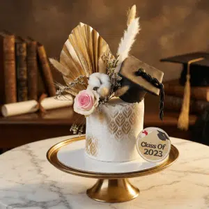 graduation fondant cake new