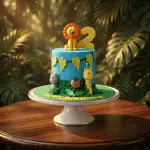 jungle blue cake new