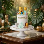 jungle pooh cake new