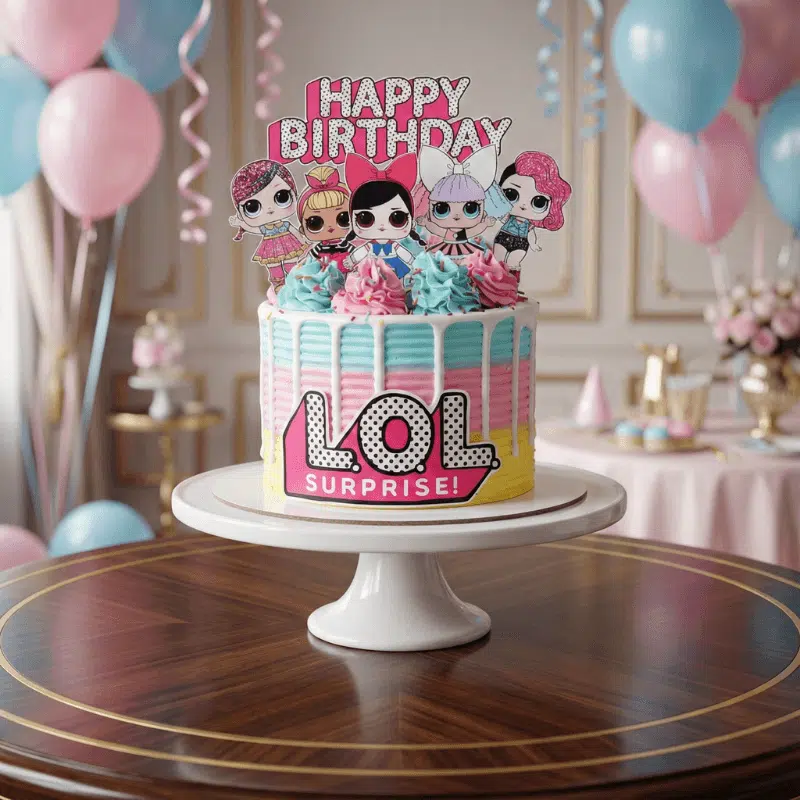 lol sprinkle cake new