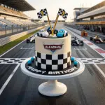 mcqueen blue cake new