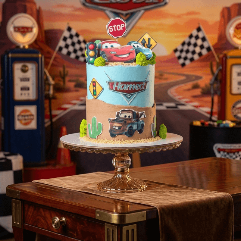 mcqueen cars cake new