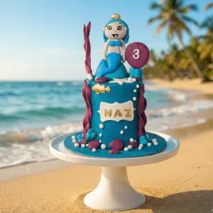 mermaid blue cake new