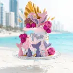 mermaid pink cake new
