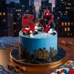 spiderman 02 cake new