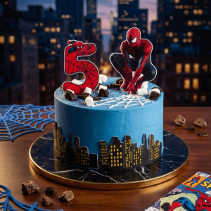spiderman 02 cake new