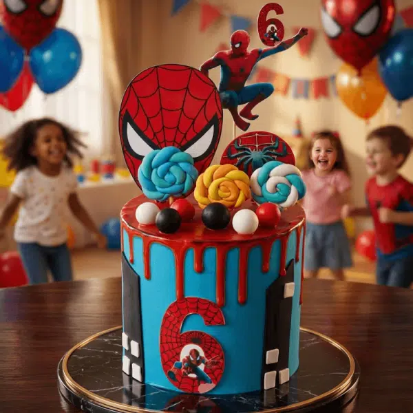 spiderman 03 cake new