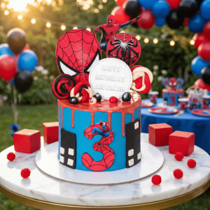 spiderman 05 cake new