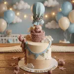 teddy balloon 02 cake new