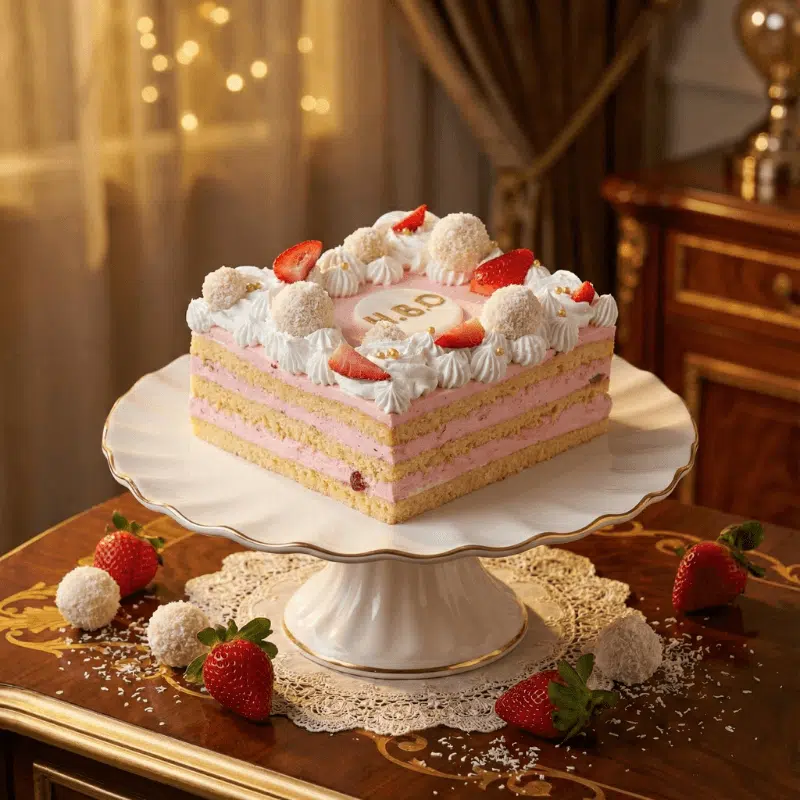 vanilla and strawberry delight cake new vanilla and strawberry delight cake new