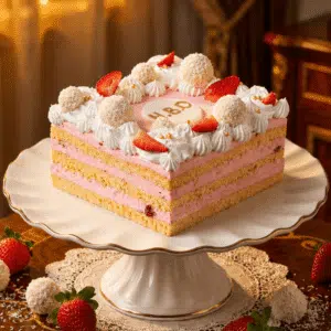 vanilla strawberry delight isfahan sweets