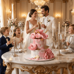 wedding sugar flower cake new