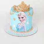 frozen crown cake