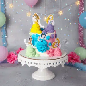princess cream cake new