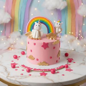 unicorn fondant cake new