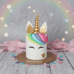 unicorn rainbow hair cake new