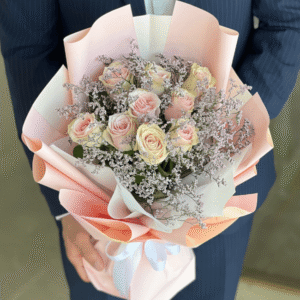 peach rose symphony