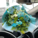 ivory blue symphony