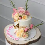 mothers day ivory cake