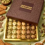 chocolate covered petit four image