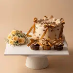 bouquet and cakes combo new