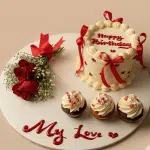 ribbon vintage cake cupcake new