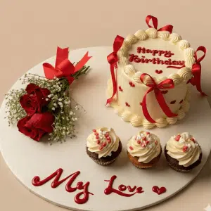 ribbon vintage cake cupcake new