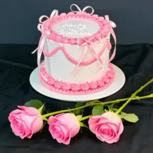 vintage retro cake
