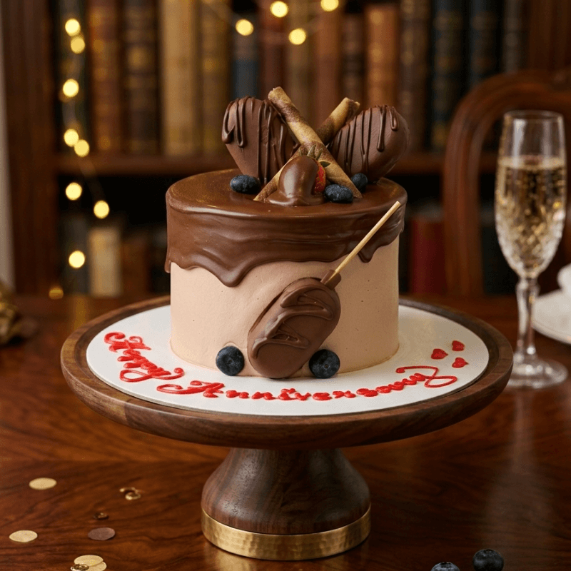 candy chocolate cake