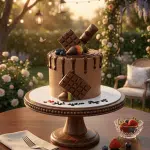 delicious bar chocolate cake