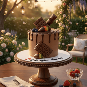 delicious bar chocolate cake