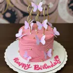 delightful butterfly cake