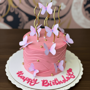 delightful butterfly cake