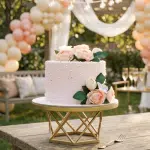 isfahan signature flower cake