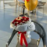 luxury romantic chocolate roses bouquet 2