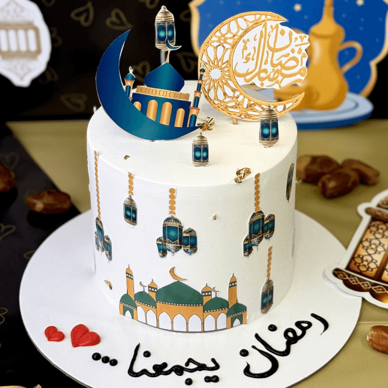 ramadan theme cake