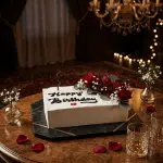 white special flower cake