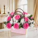 blushing pink bouquet