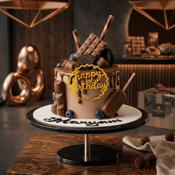 candy bars chocolate cake