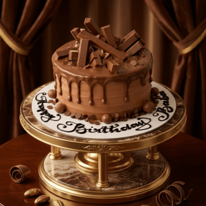 elegant chocolate cake