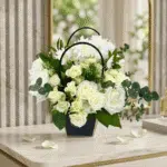 graceful ivory bouquet