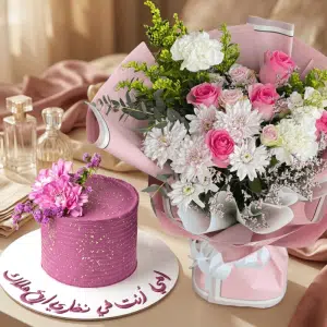 mothers day cake flower combo special